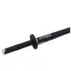LEAN Bolígrafo de metal Katana espada anime tinta negra recargable negro