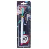 LEAN Bolígrafo de metal Katana espada anime tinta negra recargable turquesa