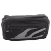LEAN Estuche escolar, ampliable, espacioso, negro, 20x10 cm