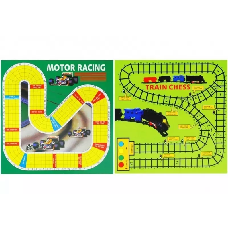 LEAN TOYS Set de juegos familiares 18 en 1 ajedrez tablero magnético