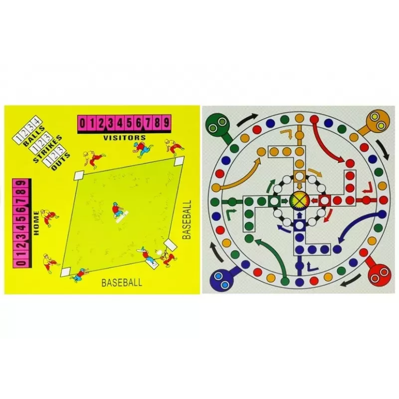 LEAN TOYS Set de juegos familiares 18 en 1 ajedrez tablero magnético