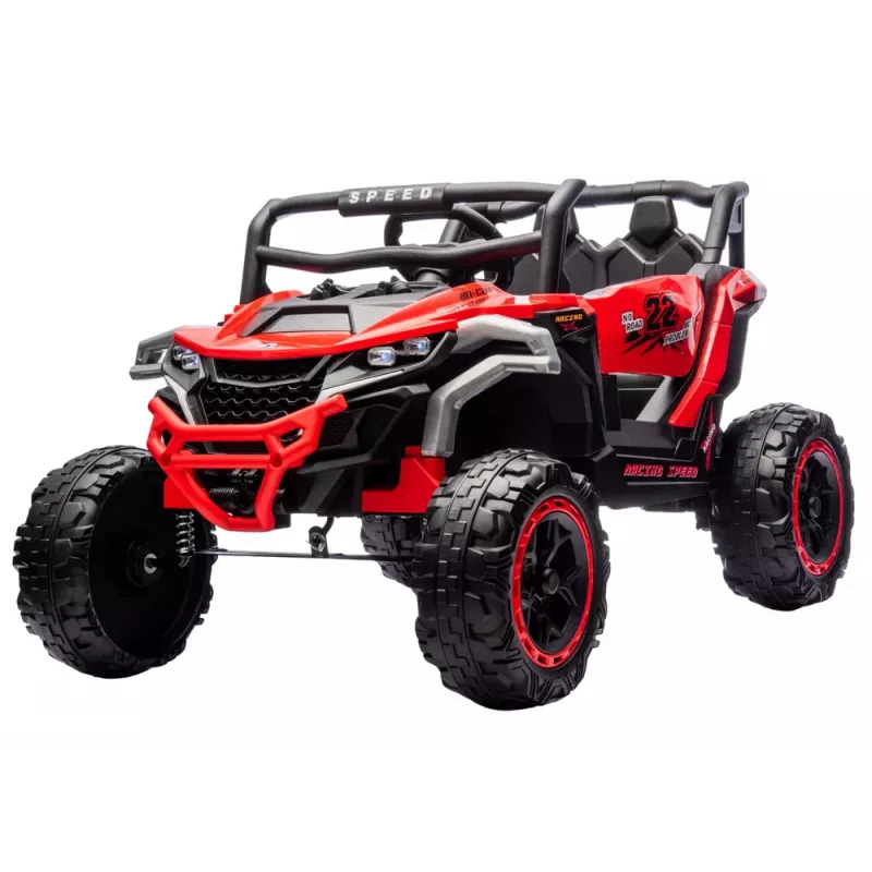 LEAN CARS M1 vehículo a pilas rojo 4x4