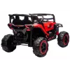 LEAN CARS M1 vehículo a pilas rojo 4x4