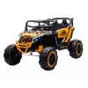 LEAN CARS M2 amarillo vehículo a batería 4x4