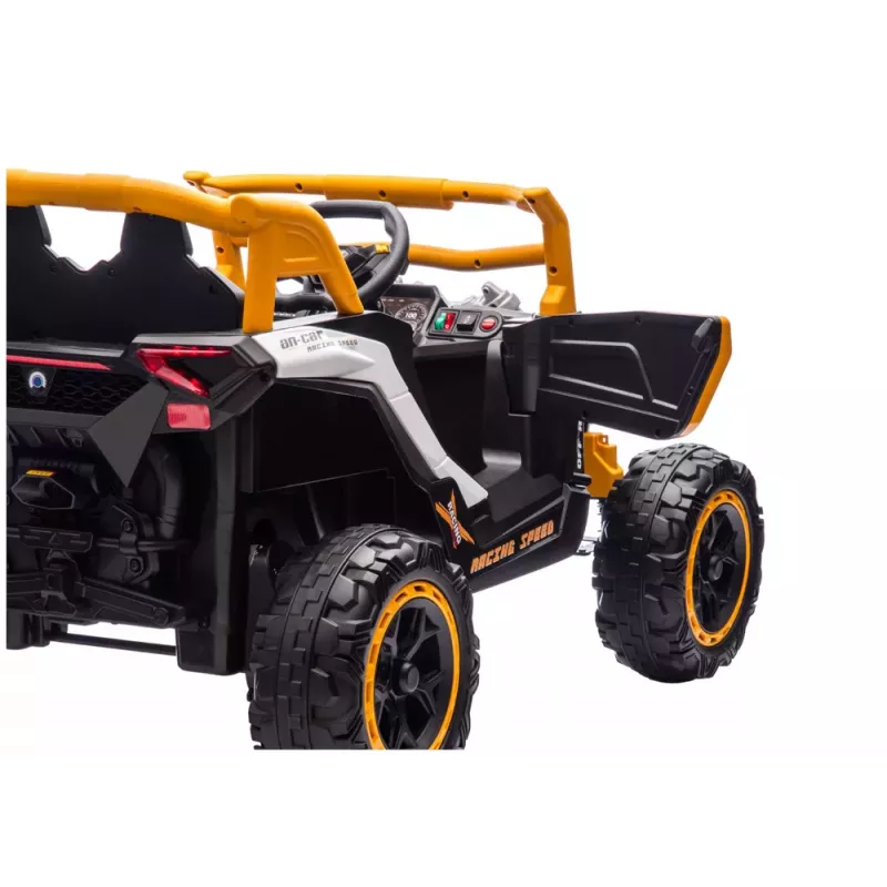 LEAN CARS M2 amarillo vehículo a batería 4x4
