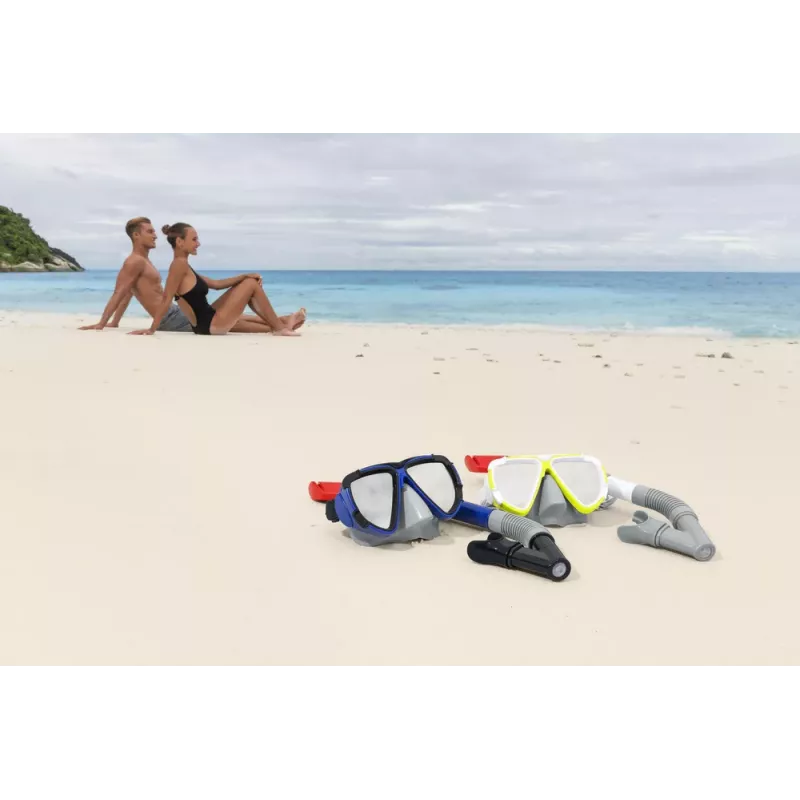 Bestway set de buceo negro máscara y tubo 24053
