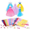 LEAN TOYS set creativo DIY para diseñar y coser ropa de muñecas