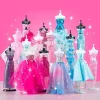 LEAN TOYS set creativo DIY para diseñar y coser ropa de muñecas