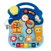 LEAN TOYS mesa de aprendizaje interactiva para niños pequeños con luz y sonido, pastel, 6 en 1