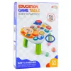 LEAN TOYS mesa de aprendizaje interactiva para niños pequeños con luz y sonido, pastel, 6 en 1