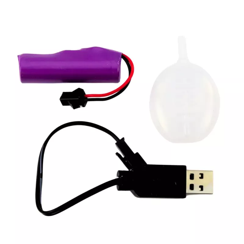 LEAN TOYS pickup todoterreno teledirigido RC con luces y efecto de humo 1:16