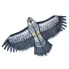 LEAN TOYS cometa con forma de águila con mango de cuerda 150 x 70 cm