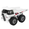 LEAN TOYS volquete teledirigido RC con luz y sonido blanco 1:24