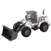 LEAN TOYS excavadora de construcción teledirigida RC con luces blanca 1:30