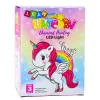 LEAN TOYS kit creativo unicornio en un frasco diamantes lámpara nocturna mando a distancia DIY