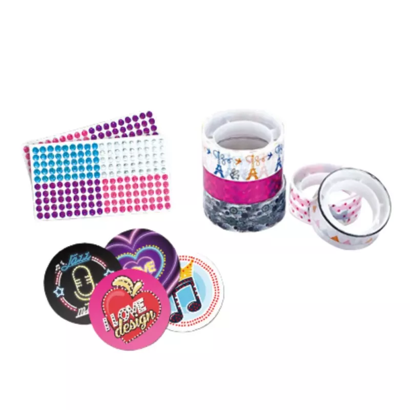 LEAN TOYS kit creativo DIY auriculares con cable para decorar