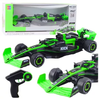 Double E Sauber F1 C44 negro y verde 1:16 coche de carreras teledirigido