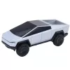 Double E coche teledirigido RC pickup con luces LED plateado 1:16 4WD 2,4 GHz