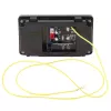 LEAN CARS panel de música para vehículo a batería 12V - negro