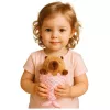 LEAN TOYS Peluche capibara sirena rosa 28cm