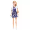 LEAN TOYS Hospital móvil ambulancia con camilla 2 en 1 muñeca doctora con accesorios