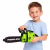 LEAN TOYS Motosierra de juguete para niños con luz y sonido verde
