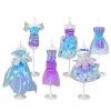 LEAN TOYS Set de costura DIY vestido de muñeca Little Fashion Designer 143 piezas