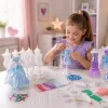 LEAN TOYS Set de costura DIY vestido de muñeca Little Fashion Designer 143 piezas