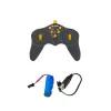 LEAN TOYS Volquete de obra RC con mando a distancia y luces LED 1:24