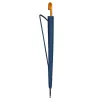 LEAN Paraguas automático grande con funda de hombro 24 varillas azul marino 115 cm