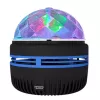 LEAN Bola proyector lámpara nocturna luces LED de colores 360° con mando a distancia