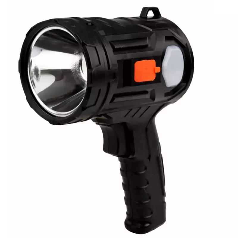 LEAN Foco linterna LED solar 6 modos powerbank filtros intercambiables 19 cm