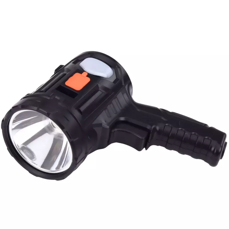 LEAN Foco linterna LED solar 6 modos powerbank filtros intercambiables 19 cm