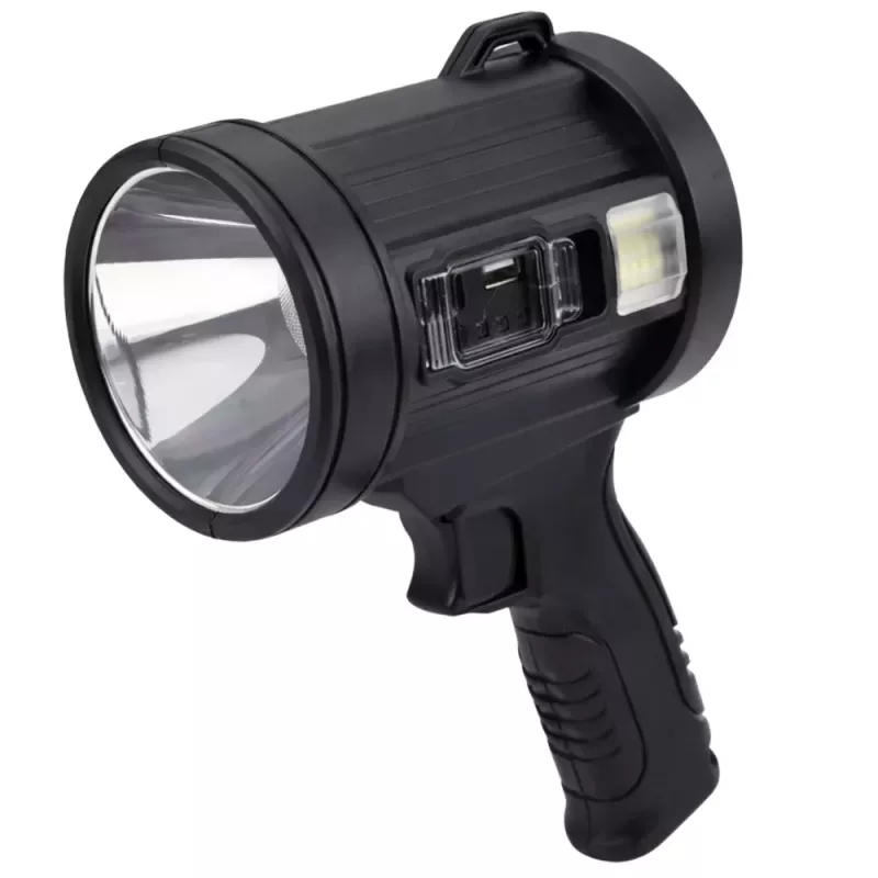 LEAN Foco linterna LED solar 6 modos powerbank filtros intercambiables