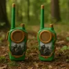 LEAN TOYS Walkie talkies para niños militares 10m
