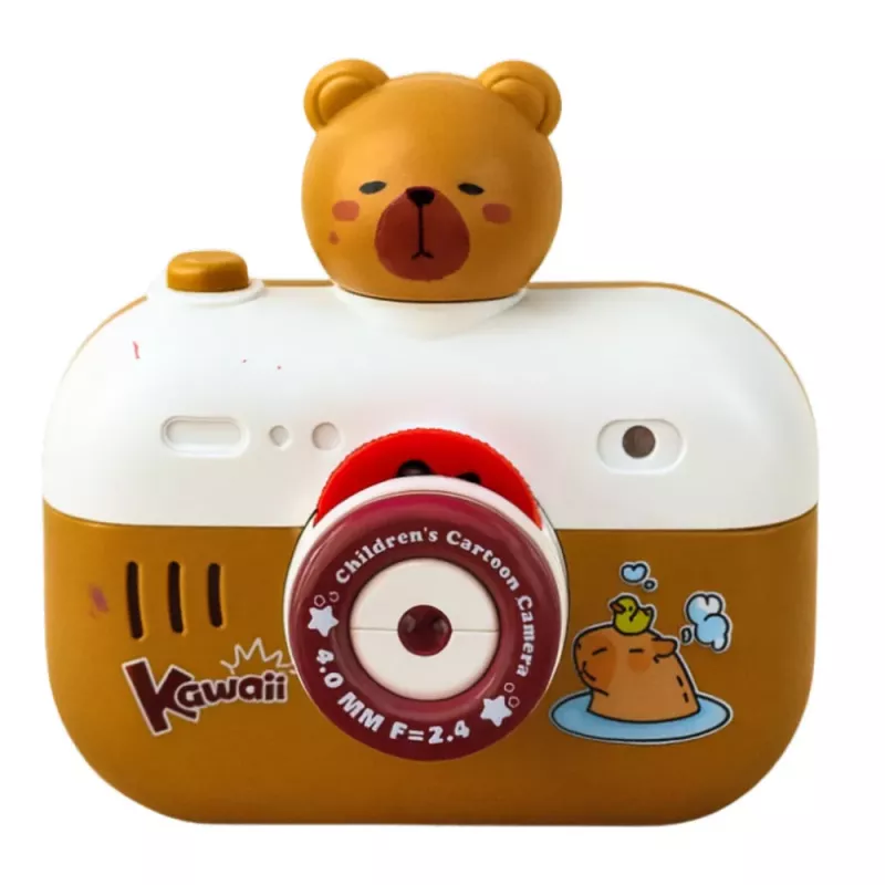 LEAN TOYS Capibara cámara interactiva proyector de luz con sonidos y cordón