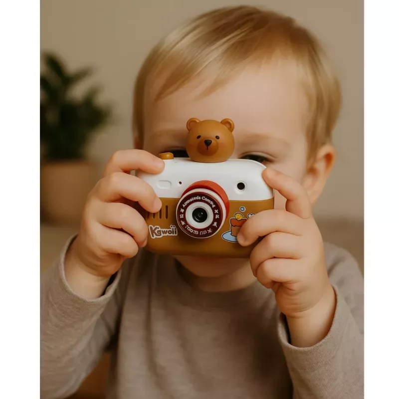 LEAN TOYS Capibara cámara interactiva proyector de luz con sonidos y cordón