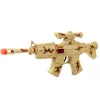 LEAN TOYS Set de rifle militar con accesorios de rifle y sonido de disparo arena