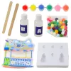 LEAN TOYS Set creativo para hacer figuras de gel DIY capibara 18 piezas