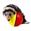 LEAN TOYS Pelota con cola de zorro peluda juguete interactivo para niños