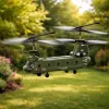 LEAN TOYS Helicóptero RC con mando a distancia Syma S026H-1 verde caqui