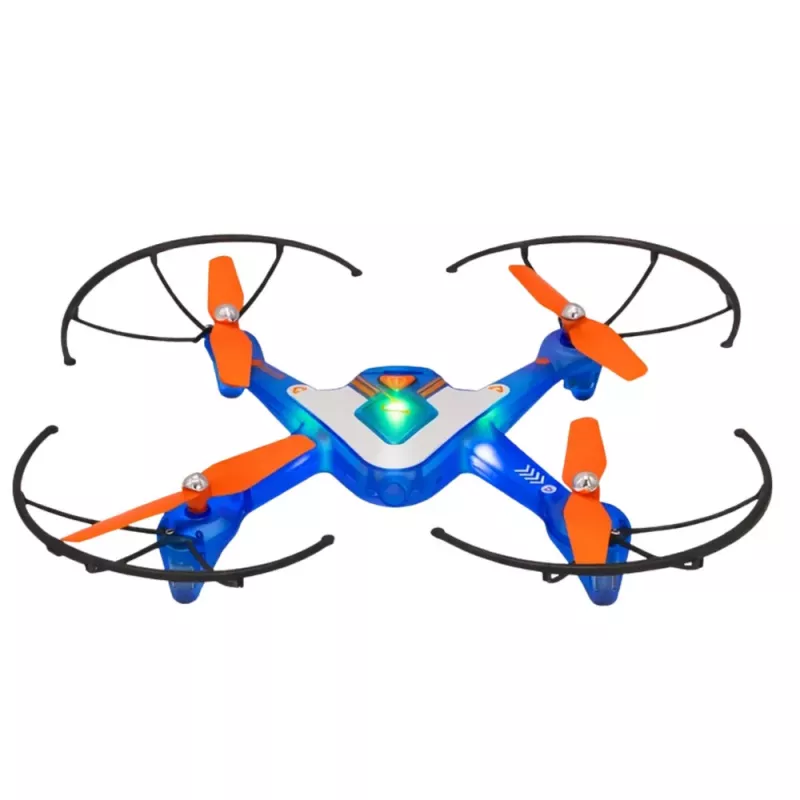 LEAN TOYS Dron acrobático X15 PRO STUNT con mando a distancia RC y posicionamiento óptico