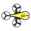 LEAN TOYS Mini dron RC Syma X36 acrobático de cuatro ejes amarillo