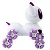 LEAN TOYS TOOBY Perro robot teledirigido RC 360° con luces y sonidos blanco y lila