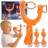 LEAN TOYS Set de juego de tiro juego de habilidad con flechas de ventosa 3 uds.