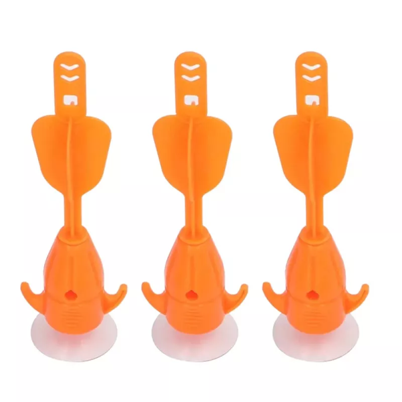 LEAN TOYS Set de juego de tiro juego de habilidad con flechas de ventosa 3 uds.