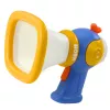 LEAN TOYS Megáfono para niños con distorsionador de voz y efectos de luz azul