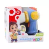 LEAN TOYS Megáfono para niños con distorsionador de voz y efectos de luz azul