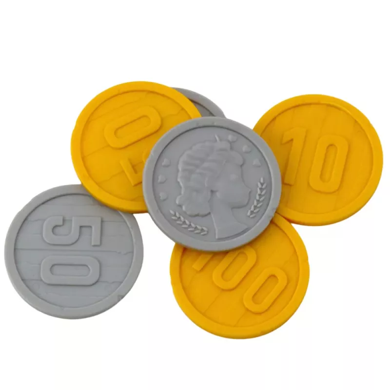 LEAN TOYS Set de cofres del tesoro para bucear y divertirse con el agua, marrón, 21 piezas