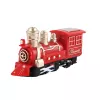 LEAN TOYS Tren clásico miniatura con locomotora a pilas, vagones y vías 13 uds.